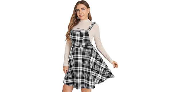 plus size first date outfit - swing dress