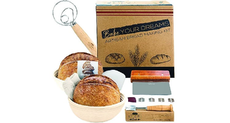 food as gift ideas bread making kit
