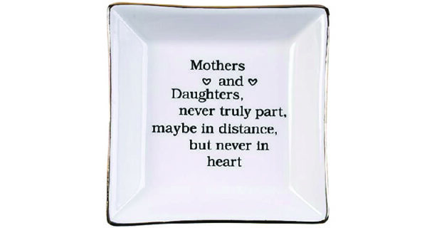 Birthday gift ideas for mom from daughter: Tray