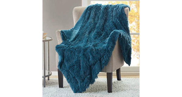 shaggy two way blanket