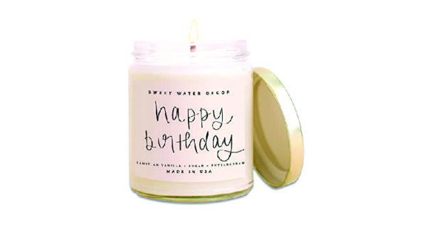 Birthday gifts for mom- Soy candle