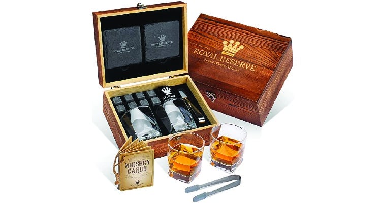 groomsmen proposal box glass set