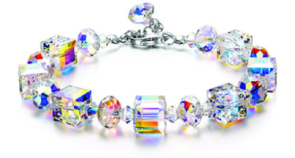 GIfts for women who have everything: Crystal bracelet