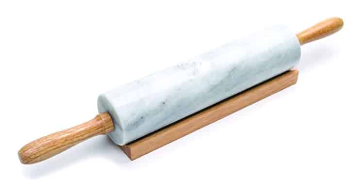 food lover gift ideas marble rolling pin