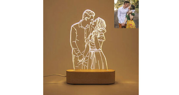 first wedding anniversary gift: 3d photo