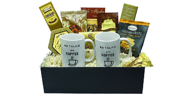 maid of honor thank you gift - coffee basket