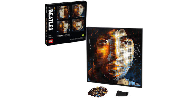 gift ideas for music lovers- beatles lego art