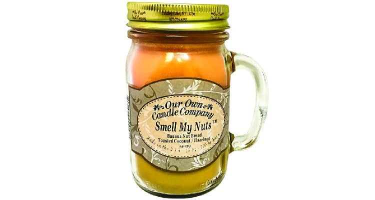 funny gifts for women scented candle
