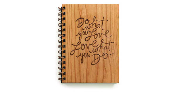 best gifts for coworkers - wood journal