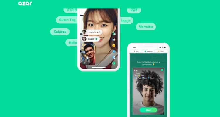 best random video chat app- Azar