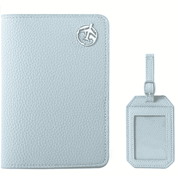 unique graduation gifts for her - passport holder and luggage tags