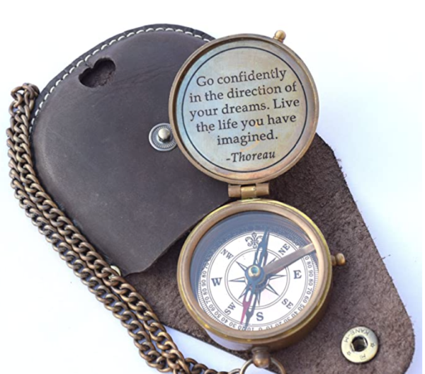 meaningful graduation gifts for her - camping compass