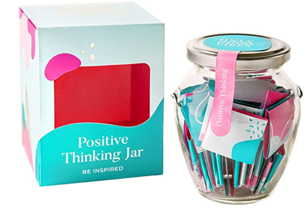 personalized graduation gifts for her - positive thinking jar