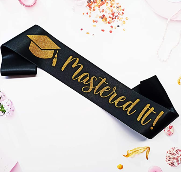 university graduation gifts for her - graduation sash stole 