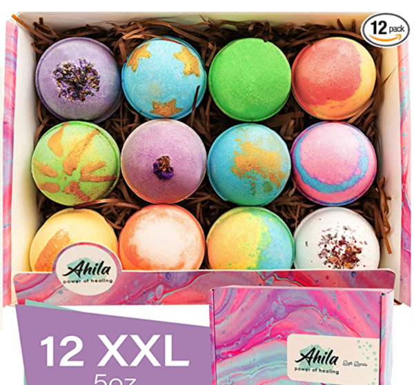 christmas gift ideas for parents - bath bombs