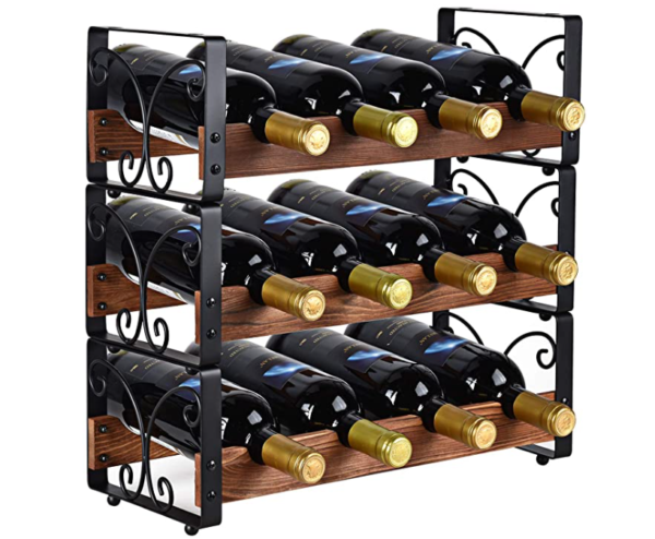 best christmas gifts for parents - wine rack