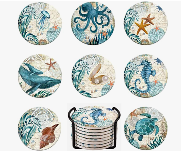 birthday gifts for beach lovers - coasters