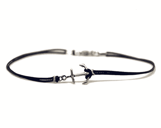 gift ideas for beach lovers - anchor anklet