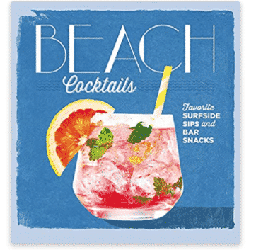 gift ideas for beach lovers - beach coctail book