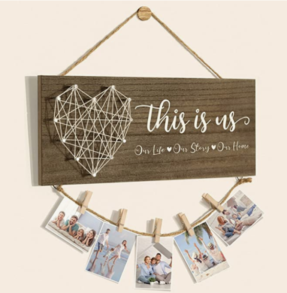 couples valentines day gifts - this is us wall decor 