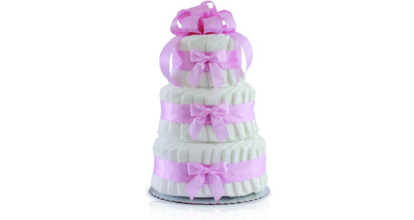 Christmas gifts for pregnant wife- diaper cake