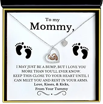 gifts for pregnant women- mommy necklace