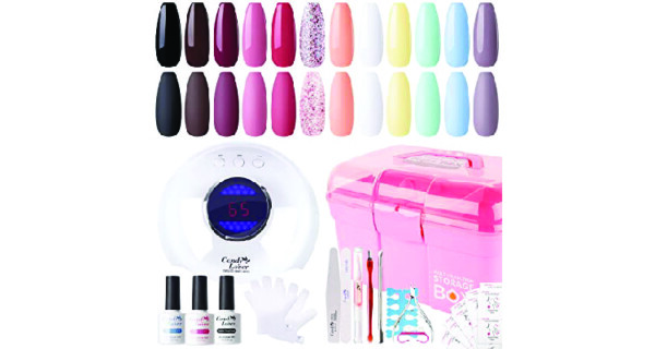 nail polish self care gift package