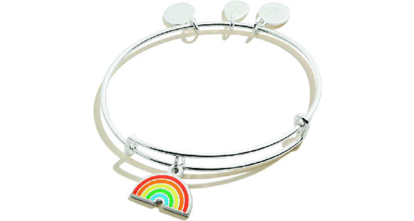 pride bracelets - rainbow charm bracelet