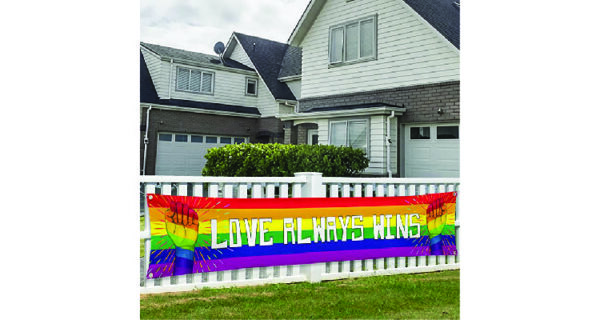 Pride decorations ideas: Banner