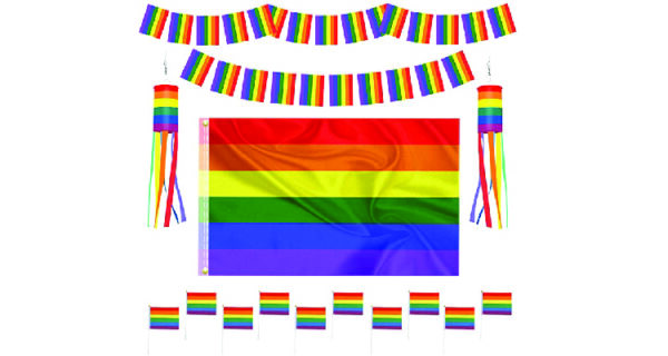 Pride month decorations: Party decor set