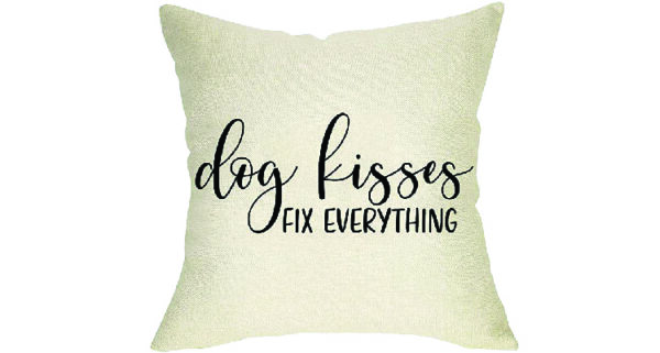 unique gifts for dog lovers - throw pillow