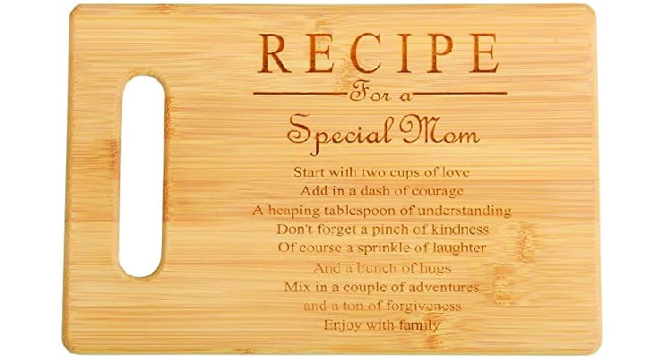 Birthday Gift Ideas For Mother-In-Law - cutting board