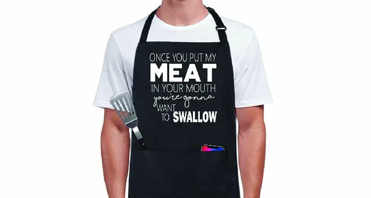 gag gifts for boyfriend funny apron