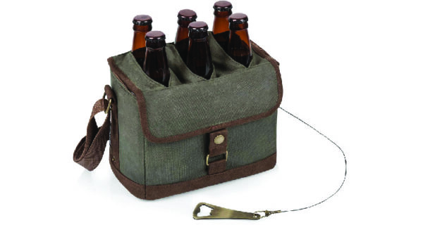 gifts for beer lovers - LEGACY 6-bottle beer caddy