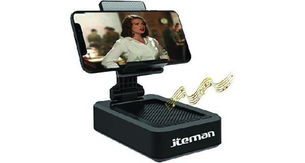 Birthday gift ideas for husband: Phone stand with speaker