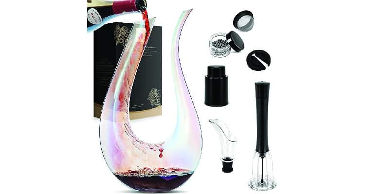 special sister gifts wine decanter