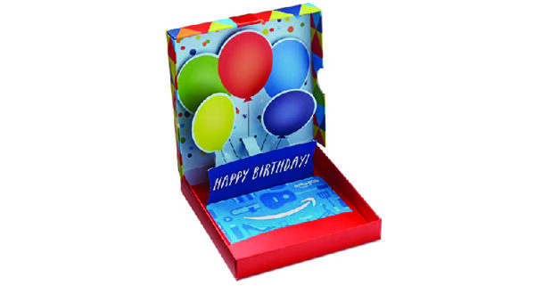 Birthday presents for mom: Amazon gift card