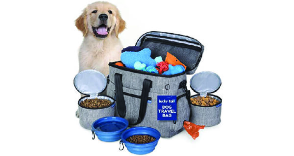 gifts for dog lovers - dog travel kit