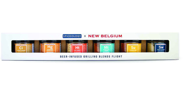 craft beer christmas gifts - Spiceology X New Belgium Beer-infused Rubs And Blends 