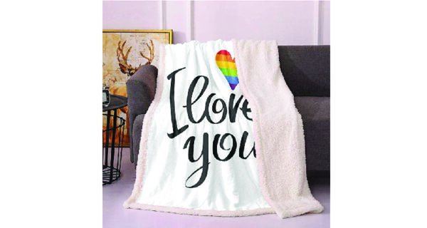 gift ideas for gay couples - throw blanket