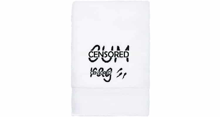 funny presents for  boyfriend hand towel