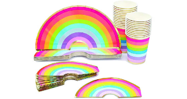 Lgbt decorations: Rainbow party suppies