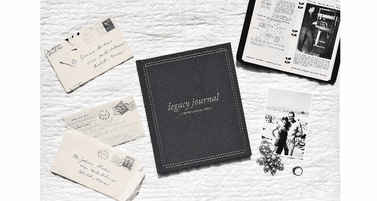 Legacy journal and memory book-genealogy gift ideas