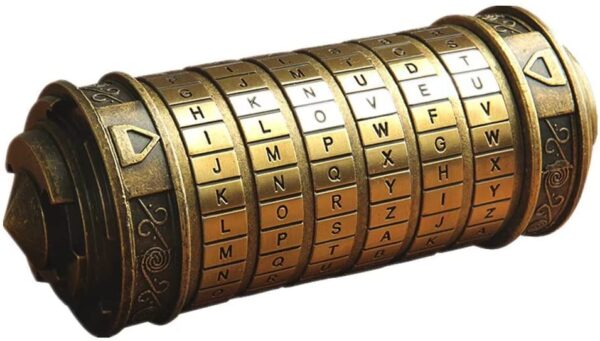 unique romantic gifts for him - mini cryptex