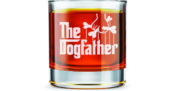 best gift for dog owners - whiskey glass