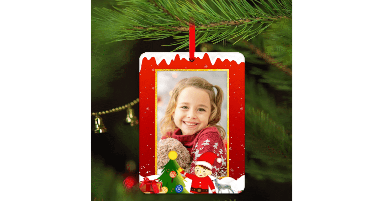 Picture frame Christmas ornament-family tree Christmas gifts