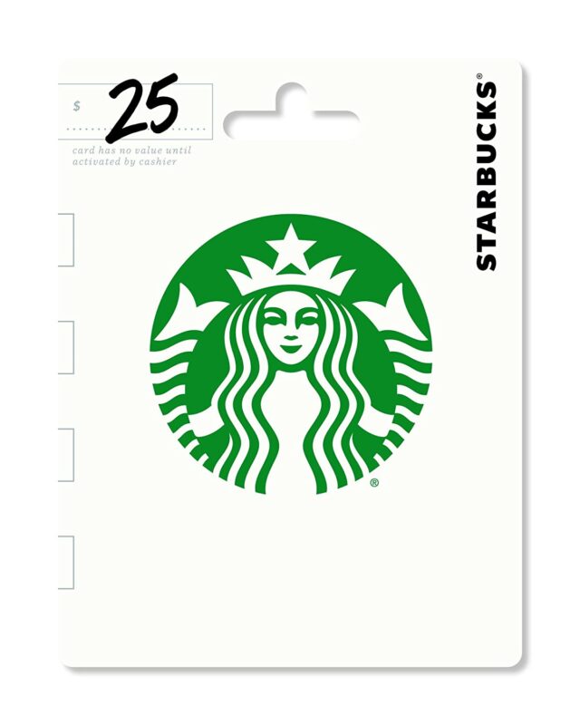 gift cards for married couples - Starbucks