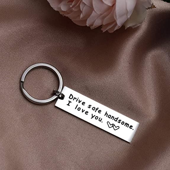 unique romantic gifts for him - keychain