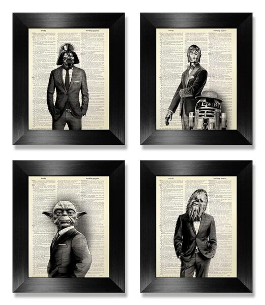 unique romantic gifts for him - star wars posters