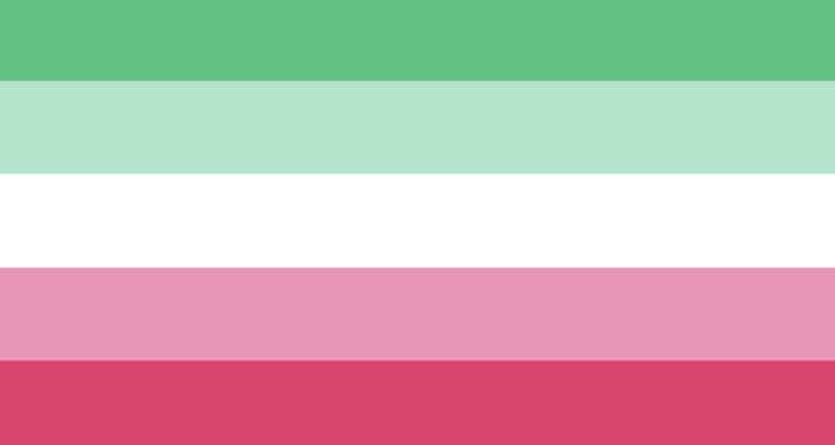 Abrosexual flag - for those with a fluid sexual orientation